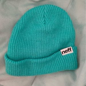 Turquoise Neff Beanie